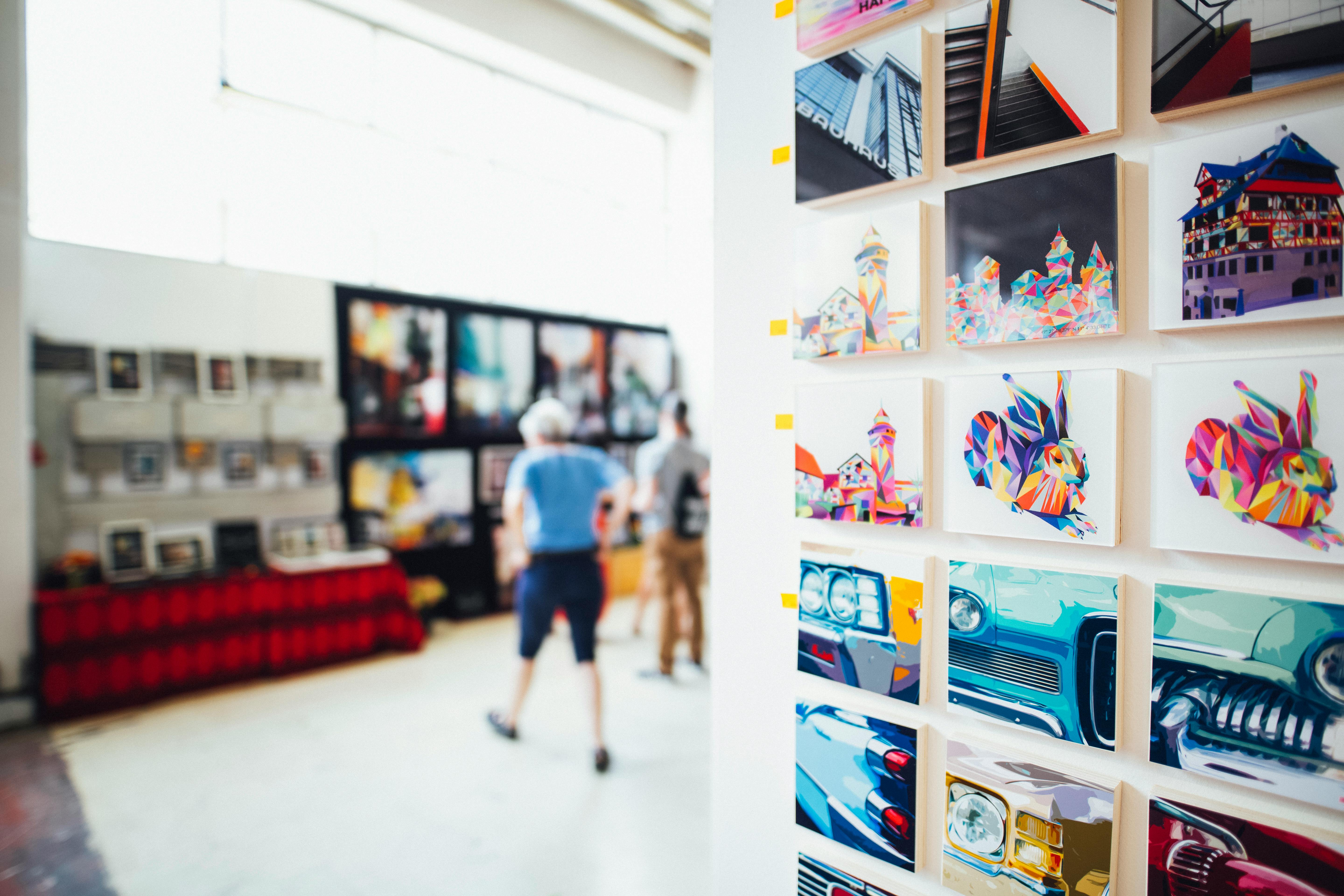 Modern Digital Art in Luxury Space